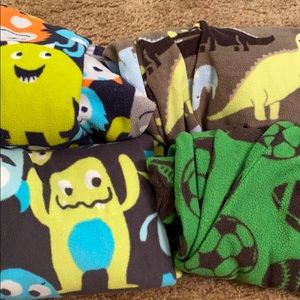 Set of 4 carters 3t fleece pajama pants